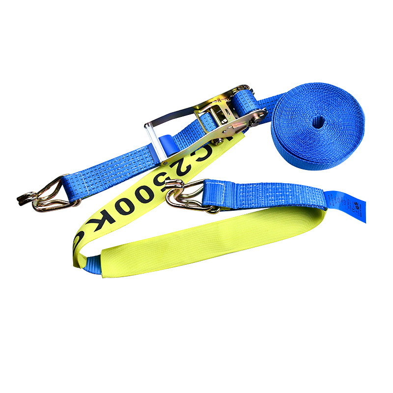 50mm Customized Australian Standard Ratchet Cargo Lashing Ropes na may Sleeves