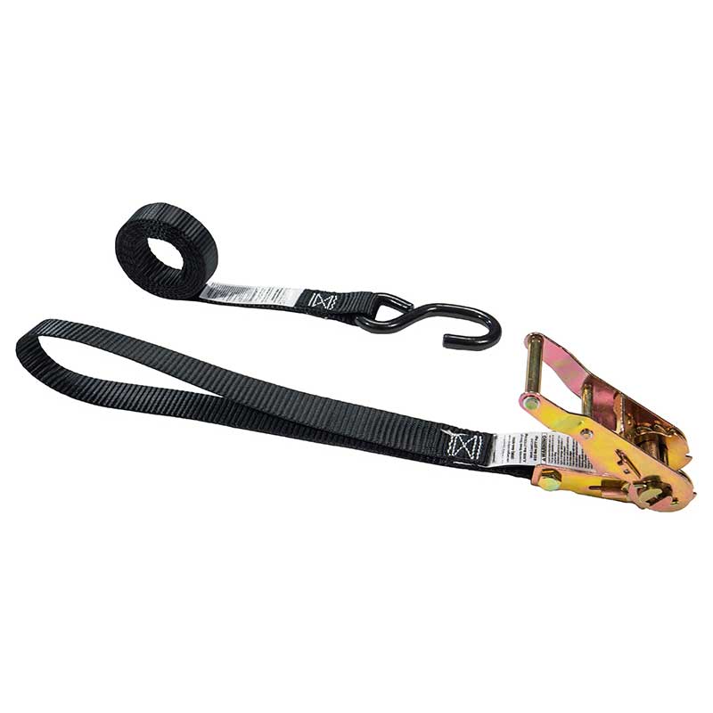 1 X 6' Motorcycle Tie Down Ratchet Strap Na May 12