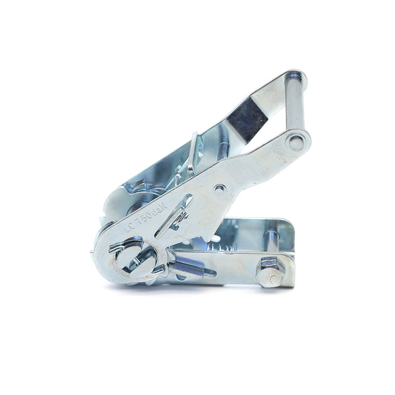 28MM White Zinc Ratchet Buckle