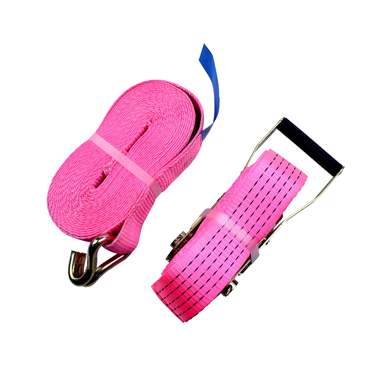 2inch 5T Colored Zinc Ratchet Tie Down Buckle Polyester Strap